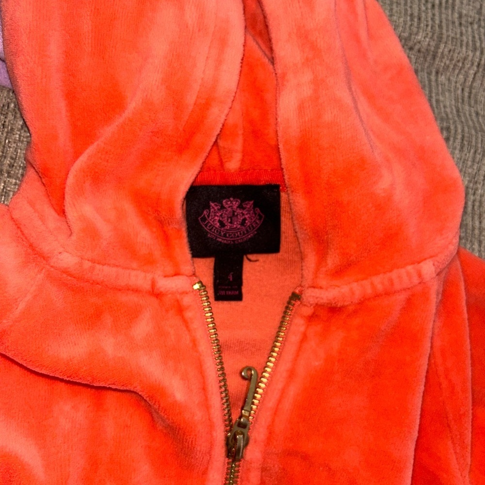 Lot of 6 zip up hoodies and vest for girls size 4 and 5 - Picture 9 of 13